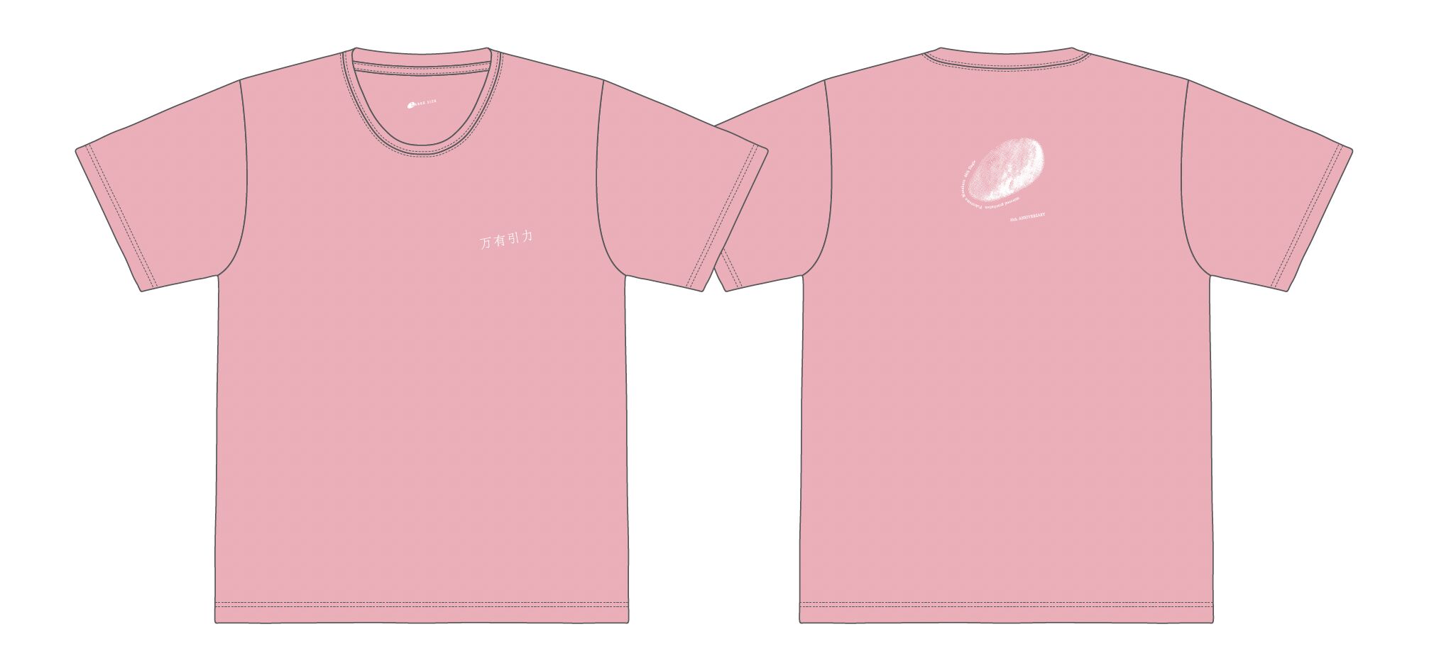 ファンクラブ会員限定企画【「万有引力」オリジナルTシャツ<Pink